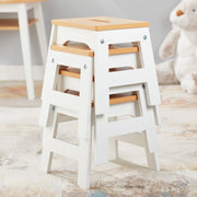 Wooden Stools – Set of 4 X7