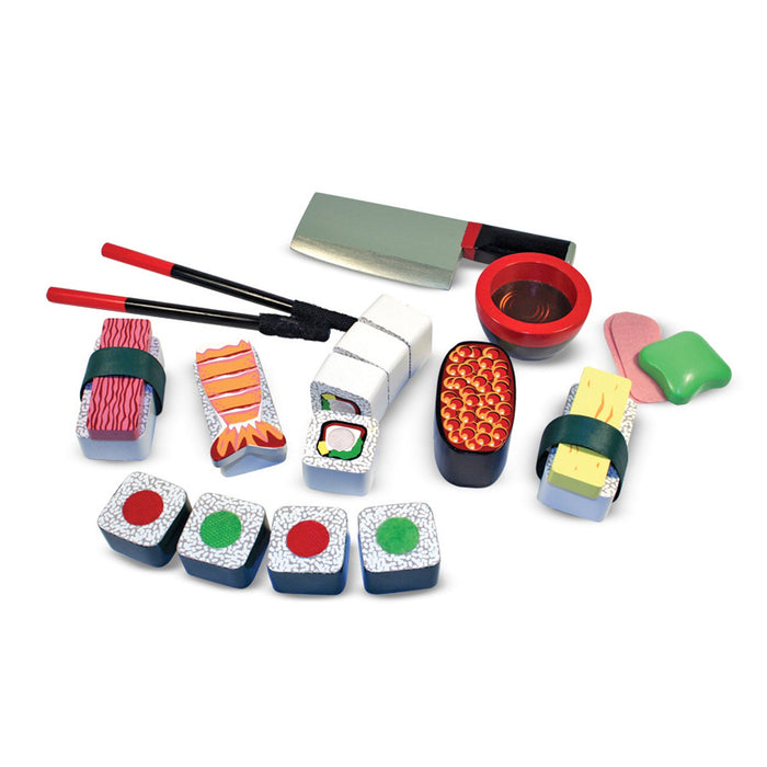 Wooden Sushi Slicing Play Set Z5