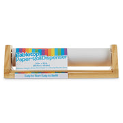 Wooden Tabletop Paper Roll Dispenser R9