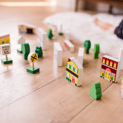 Wooden Town Play Set R7