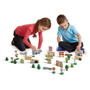 Wooden Town Play Set R7