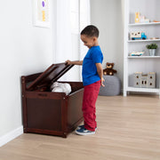Wooden Toy Chest (Espresso) Z7