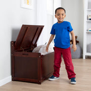 Wooden Toy Chest (Espresso) Z7