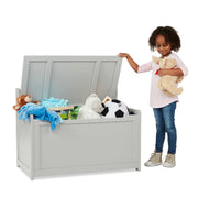 Wooden Toy Chest (Gray) O6