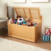 Wooden Toy Chest (Honey) U5