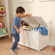Wooden Toy Chest (White) O8