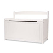 Wooden Toy Chest (White) O8
