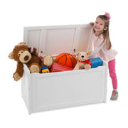 Wooden Toy Chest (White) O8