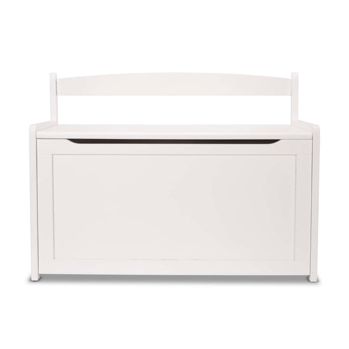 Wooden Toy Chest (White) Y8