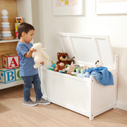Wooden Toy Chest (White) Y8