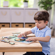 Wooden Underwater Gear Puzzle – 18 Pieces X3
