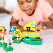 Wooden Vehicles and Traffic Signs C5