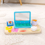 Wooden Work & Play Desktop Activity Board L1