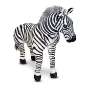 Zebra Lifelike Plush Stuffed Animal V1