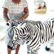 Zebra Lifelike Plush Stuffed Animal V1