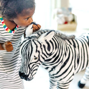 Zebra Lifelike Plush Stuffed Animal V1