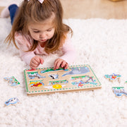 Zoo Animals Sound Puzzle - 8 Pieces P8