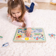 Zoo Animals Sound Puzzle - 8 Pieces P8