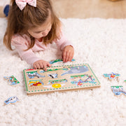 Zoo Animals Sound Puzzle - 8 Pieces P8
